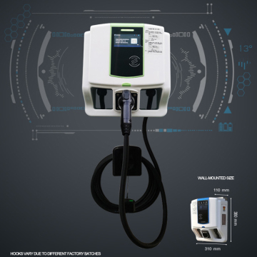 7kW Outdoor Home Charging Pile for New Energy Vehicles - 220V Commercial 32A Fast Charger