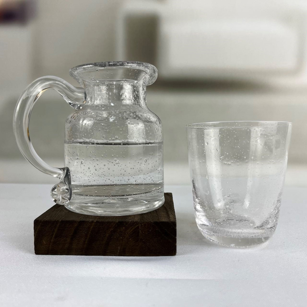 Bubble Juice Glass Jug