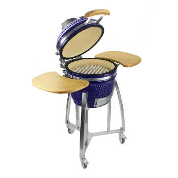 SEB KAMADO 16 inch Outdoor Bbq Kitchen Charcoal Grill Portable Green Egg Smoker Ceramic Bbq Kamado