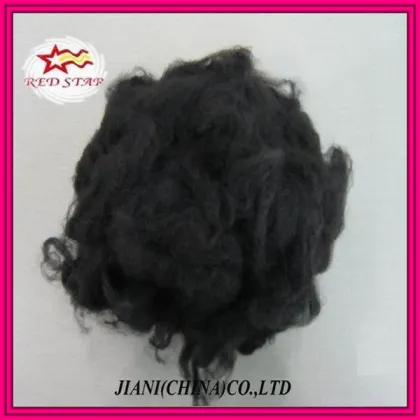 colored polyester staple fiber,black polyester fiber,wholesale polyester fiber fill,polyester fiber padding