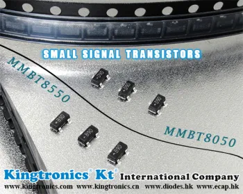 Kt Kingtronics NPN Silicon Epitaxial Planar Transistors MMBT8050 and PNP Silicon Epitaxial Planar Transistors MMBT8550