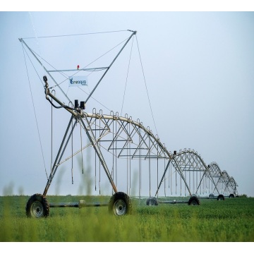 Easy to transport and install, cross-body structure, sprinkler irrigation diameter up to 1200 meters