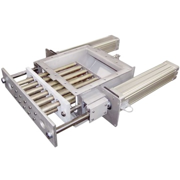 Magnete cassetto dell'alloggiamento della griglia ad alta capacità: facile separatore magnetico a flusso pulito per un'efficace separazione di polvere di zucchero, granulati alimentari, farina e spezie