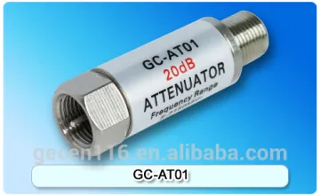 2016 Gecen SAT ATTENUATOR copper housing nickel-plated GC-AT01