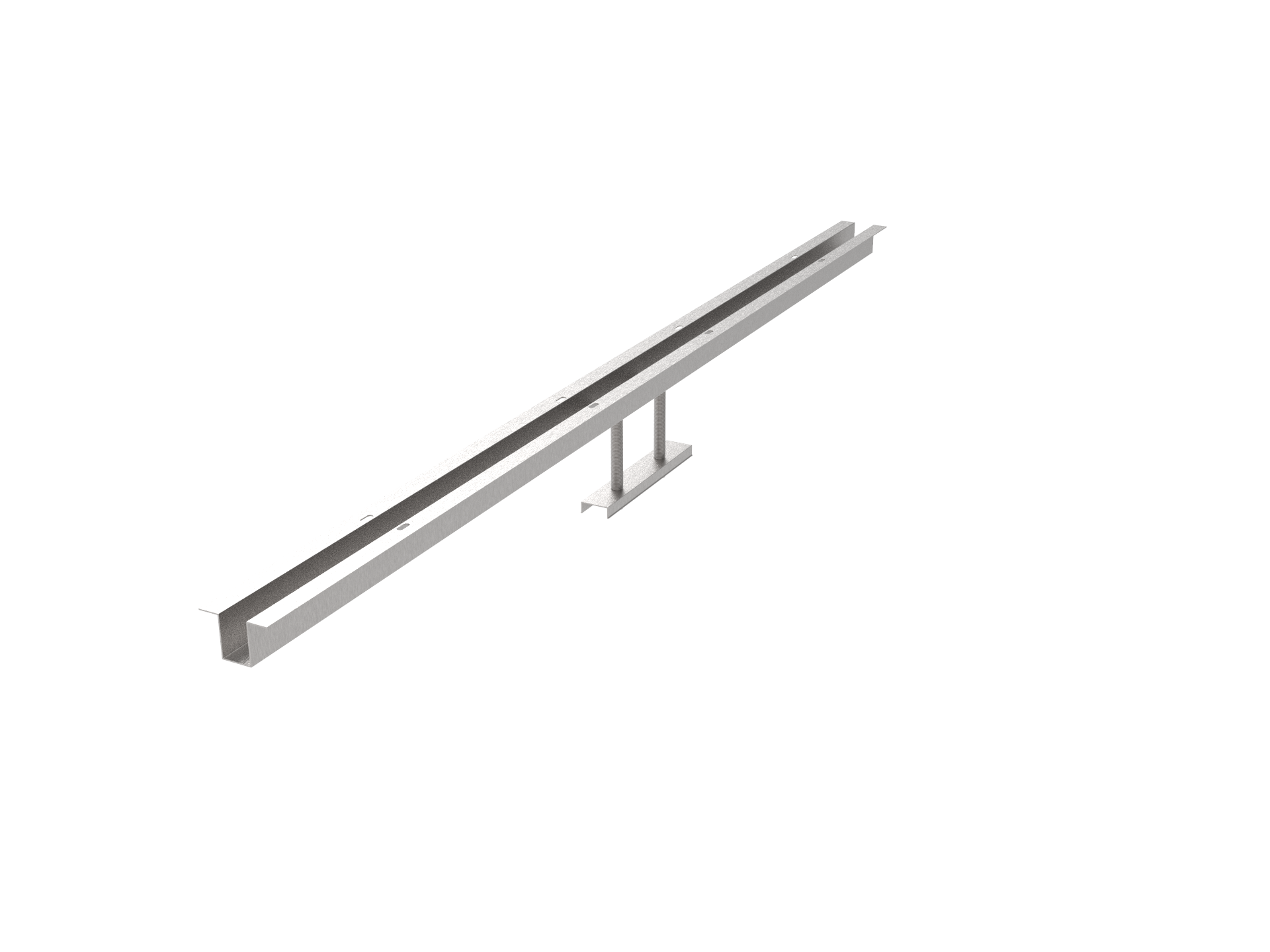 Solar tracking bracket