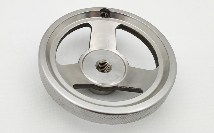 Silvery White Cast Iron Hand Wheel Casting Handwheel, High Quality ...