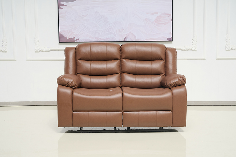 Modern sectional sofa leather recliner sofa set