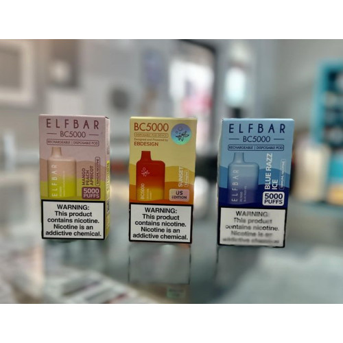 Jualan atas Vape Elf Bar BC5000 Czech