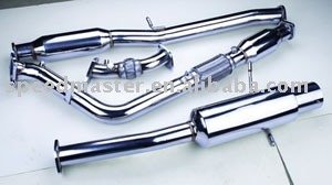 Catback für EVO 2003, Turbo und Auspuff Catback