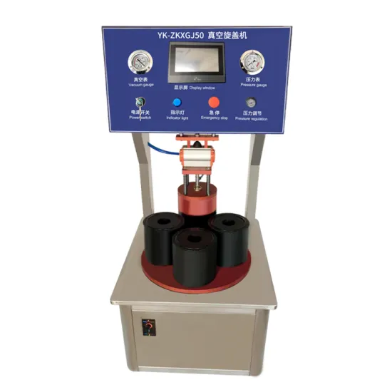 High-Quality Automatic Twist-Off Vacuum Capping Machine for Wholesale Customizable Logo Printing