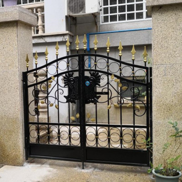 Modern Wrought Iron Arch Garden Gate Designs