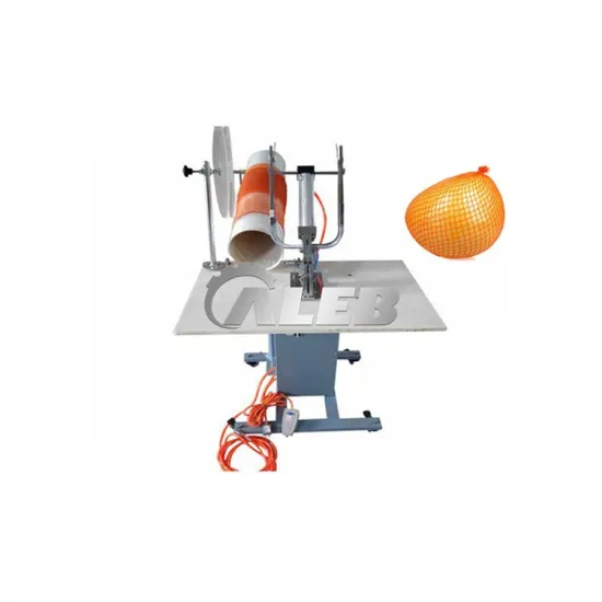 Pneumatic Stretching Single Clipping Machine & Net Bags Punching Clipping Equipment