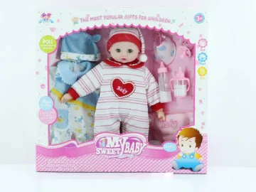 16" FIGURES WITH BOTTLE + CLOTHES