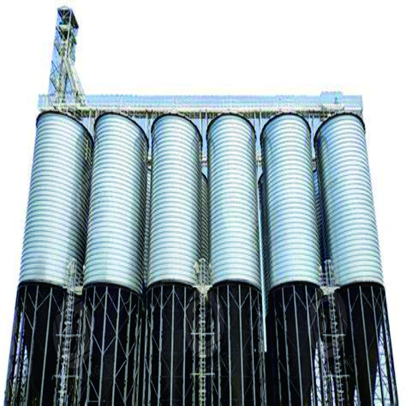 Silos for road construction