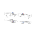 Ford P 24224 N এর জন্য সামনের ব্রেক প্যাড