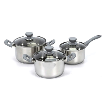 Cotas de cocción de acero inoxidable personalizadas para cocinas domésticas