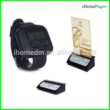 Bar Bell Conference Call Service Wrist Watch Pager