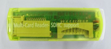 Fy1036sh 480mbps Usb 2.0 Flash Memory Multi-card Reader Ship Shape Without Adapter