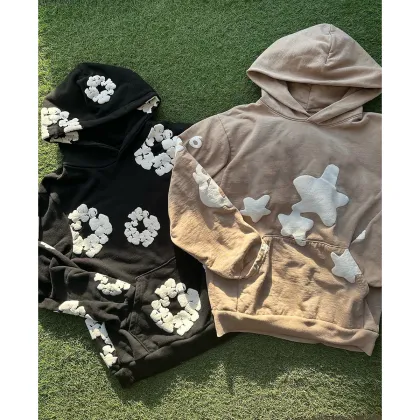 Trendy Acid Wash Custom Tracksuit Sweat Suit