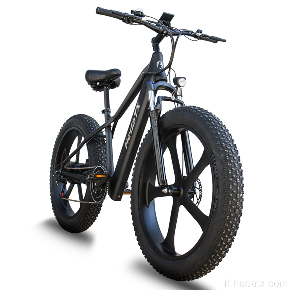 Bike per pneumatici grassi elettrici per guida in collina