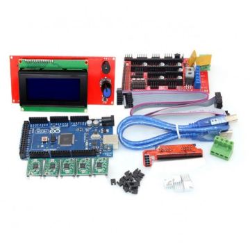 Kit de pièces d'imprimante 3D: rampes 1,4 méga 2560 DRV8825 2004 LCD