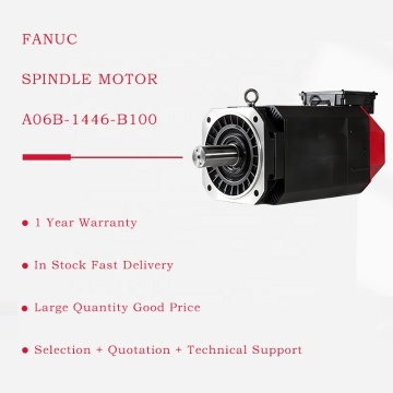 Originale A06B-1446-B100 Motore del mandrino AC Songwevi con garanzia di 1 anno-Opzioni nuove o usate disponibili