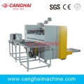 Corrugated paper stitcher machine