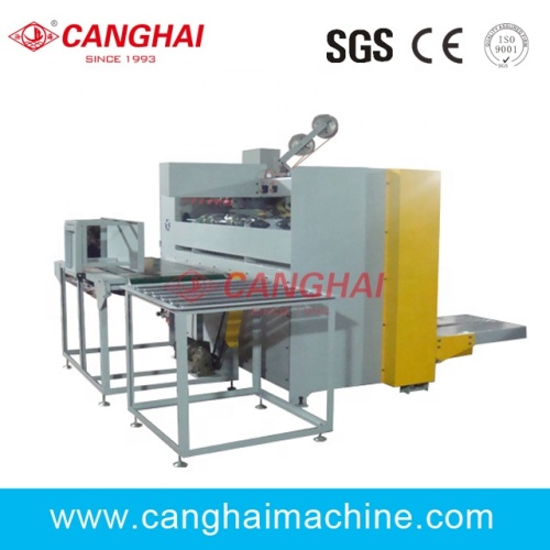 Corrugated paper stitcher machine