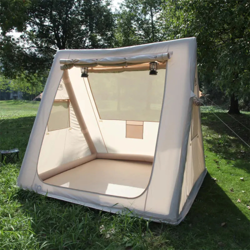 Upgradeable Inflatable Oxford Camping Tent with Pump