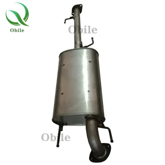 Factory Direct Stainless Steel Middle Exhaust Muffler for Toyota Prado 4000