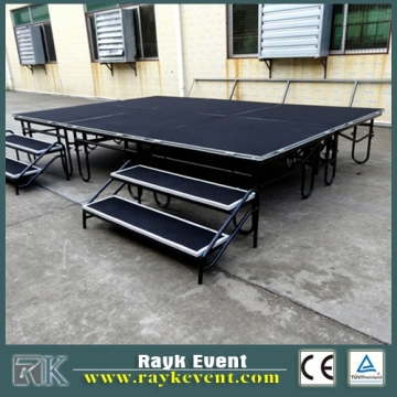 Cheap and Steady Portable Mobile Folding Stage