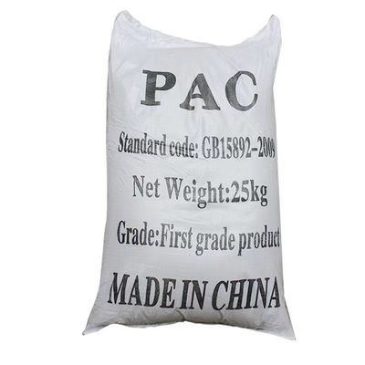 Químicos coagulantes de cloruro de aluminio (PAC)