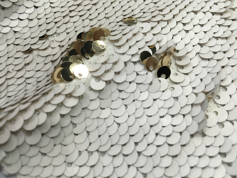 5mm Double Color Sequin Fabric