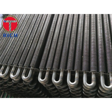 Brown Fintube Hairpin Heat Exchanger Embedded Finned Tube