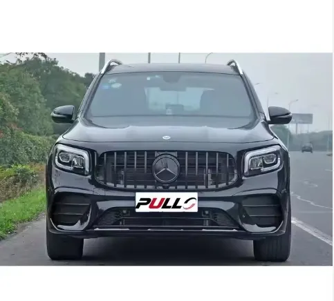GLB35 Black Warrior Bumper Grille Rear Lip Accessories for Benz GLB Class X247 (2018-2022)