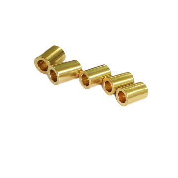 Bague en laiton d'usinage CNC personnalisée