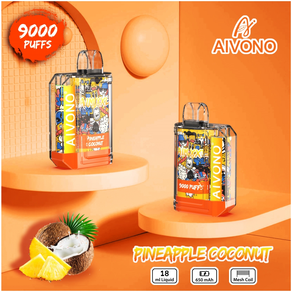 Disposable Vape AIVONO AIM 9000Puff Rechargeable