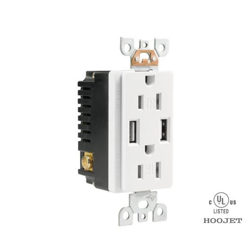 Wall USB Socket 15A