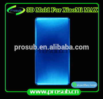 3D sublimation mobile phone case cover plastic injection mould for Prosub-XIAOMI MAX