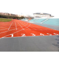 Pista y campo de caucho prefabricados anticlavados