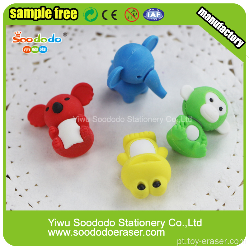 Pingyang SOODODO saco de pvc School Borracha 3D Eraser