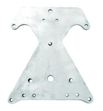 Electric Power Fitting LX Type Yoke Plate