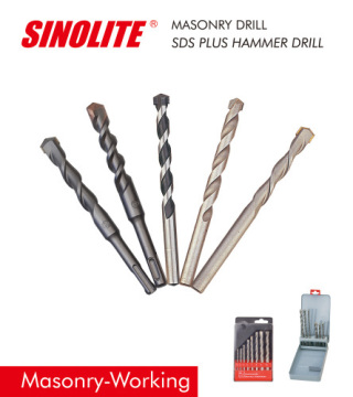 Masonry-working Sds Plus Shank Hammer Drill Bits, Concrete Granite Drill Bits 