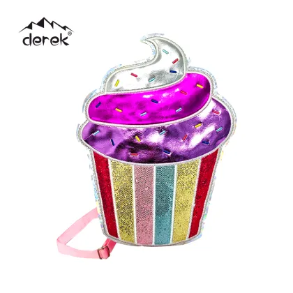 Ice Cream Kids Magic PU Kids Backpack