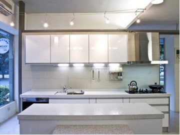 quartz kitchen countertop