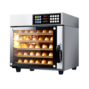 Computerized Hot Air Circulation Baking Equipment 5 Plates 60L Hot Air Oven