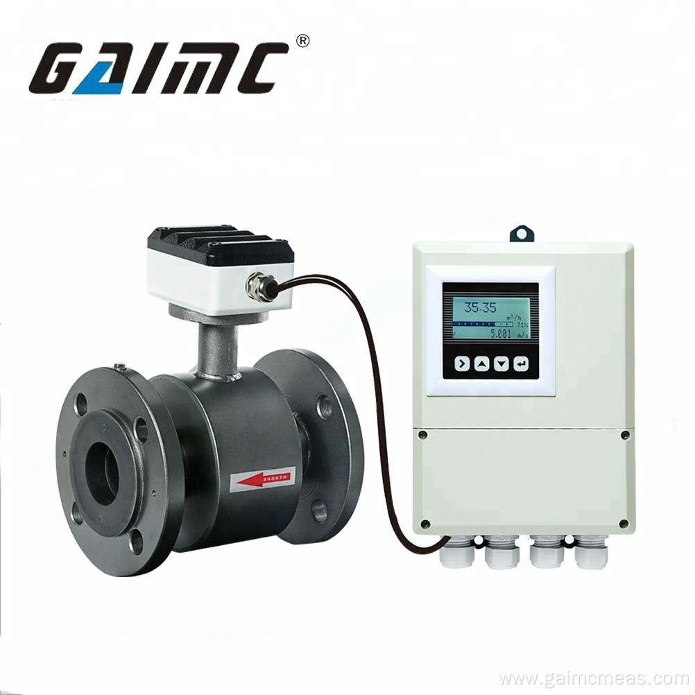 4-20ma output digital water electromagnetic flow meter