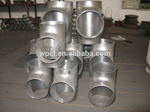 ANSI/ASME/ GB12459 Butt-Weld Stainless Steel Equal Tee /Straight/ Coupling