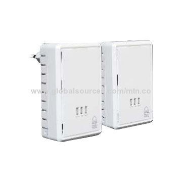 Powerline Adapters with 100-240V AC, 50-60Hz Input Power Supply