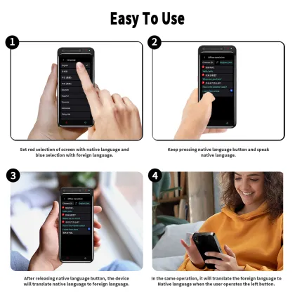 Z6 Photo Translation: A High-Tech Rechargeable Wireless Translation Machine with 1500mAh Battery and Smart AI Technology